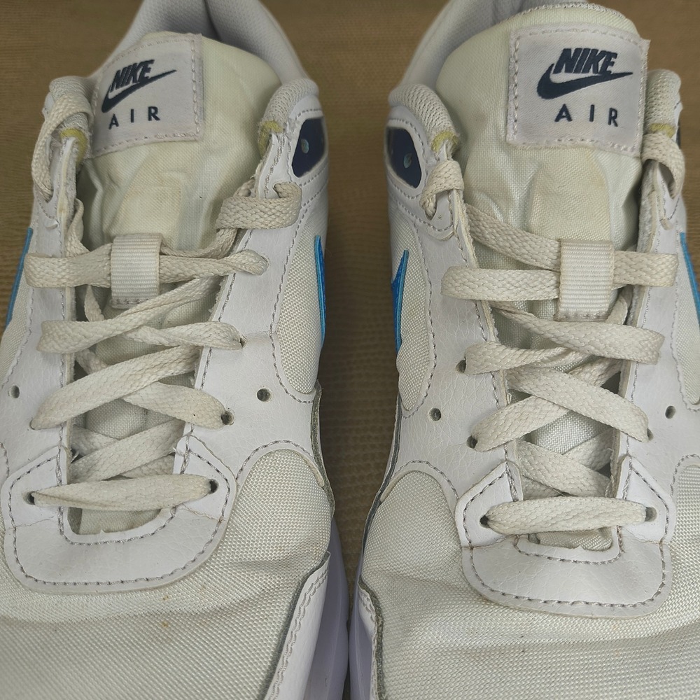 Nike Air Max SC Mens 10.5 White Blue Running Shoes CW4555-113 Sneakers - Picture 4 of 15